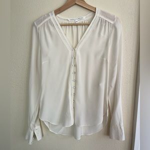 Veronica Beard Ivory Top